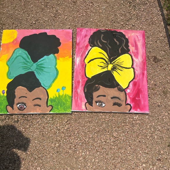 painting it looks better in person when it dryer and it was touched up more - Picture 5 of 5